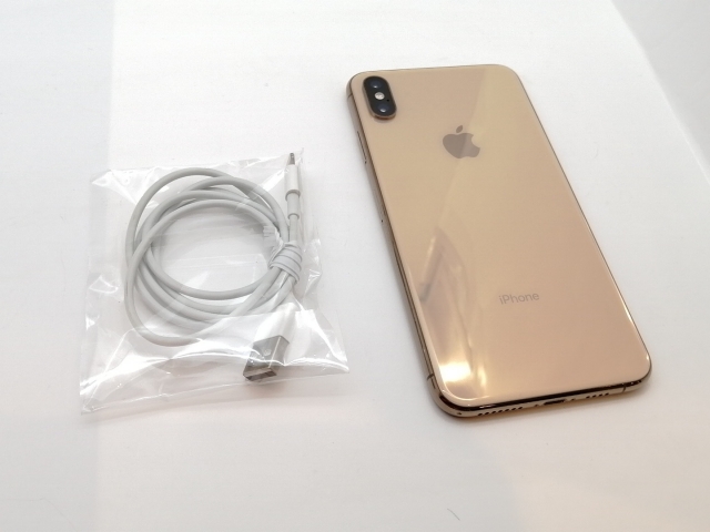 【中古】Apple au 【SIMロック解除済み】 iPhone XS Max 512GB ゴールド MT702J/A【津田沼】保証期間１ヶ月【ランクA】_7