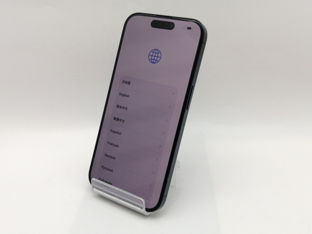 【中古】Apple 国内版 【SIMフリー】 iPhone 15 Pro 256GB ブルーチタニウム MTUG3J/A【津田沼】保証期間１ヶ月【ランクB】_1