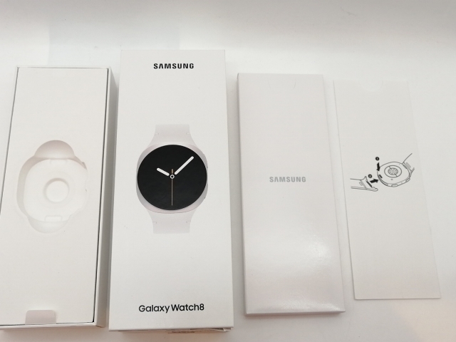 【中古】SAMSUNG Galaxy Watch8 Bluetoothモデル 40mm SM-L320NZSJXJP [シルバー]【新宿東口】保証期間１ヶ月【ランクA】_6