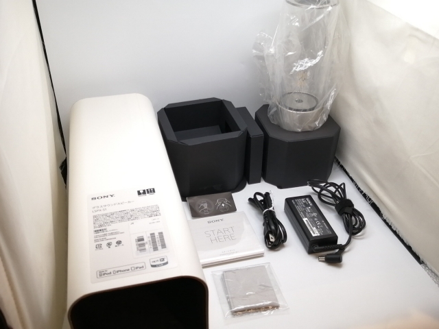 SONY LSPX-S1 グラスサウンドスピーカー LSPX-S1 主な仕様 | アクティブスピーカー／ネックスピーカー | ソニー