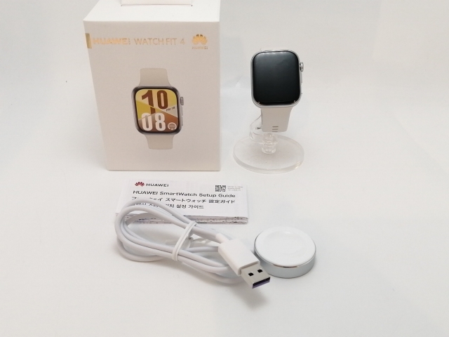 【中古】Huawei HUAWEI WATCH FIT 4 [ホワイト]【津田沼】保証期間１ヶ月【ランクA】_6