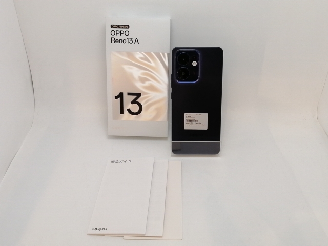 【中古】Oppo UQmobile 【SIMフリー】 OPPO Reno13 A ルミナスネイビー 8GB 128GB OPG05【津田沼】保証期間１ヶ月【ランクA】_7