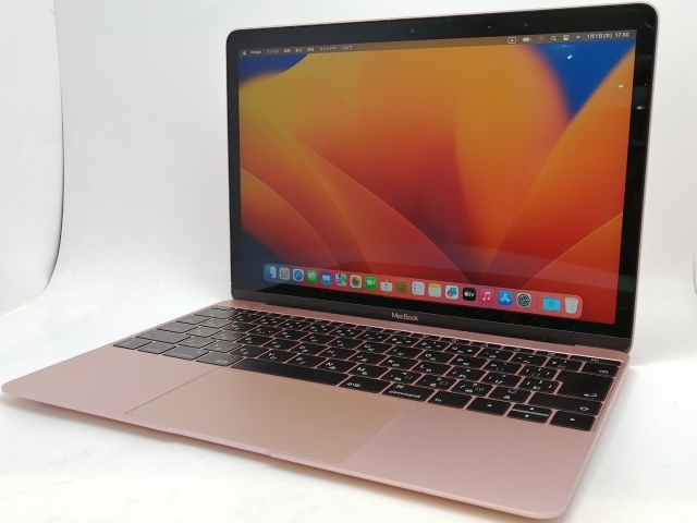 中古】Apple MacBook 12インチ Corei5:1.3GHz 512GB ローズゴールド 