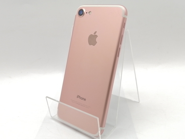 【中古】Apple docomo 【SIMロックあり】 iPhone 7 32GB ローズゴールド MNCJ2J/A【津田沼】保証期間１ヶ月【ランクA】