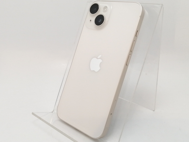 【中古】Apple 国内版 【SIMフリー】 iPhone 14 128GB スターライト MPUQ3J/A【津田沼】保証期間１ヶ月【ランクA】