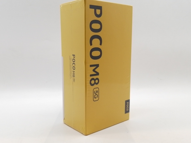 【未使用】Xiaomi 国内版 【SIMフリー】 POCO M8 5G ブラック 8GB 256GB【津田沼】保証期間３ヶ月