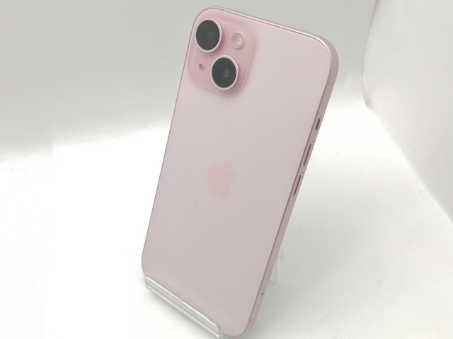 【中古】Apple 国内版 【SIMフリー】 iPhone 15 256GB ピンク MTMP3J/A【津田沼】保証期間１ヶ月【ランクB】