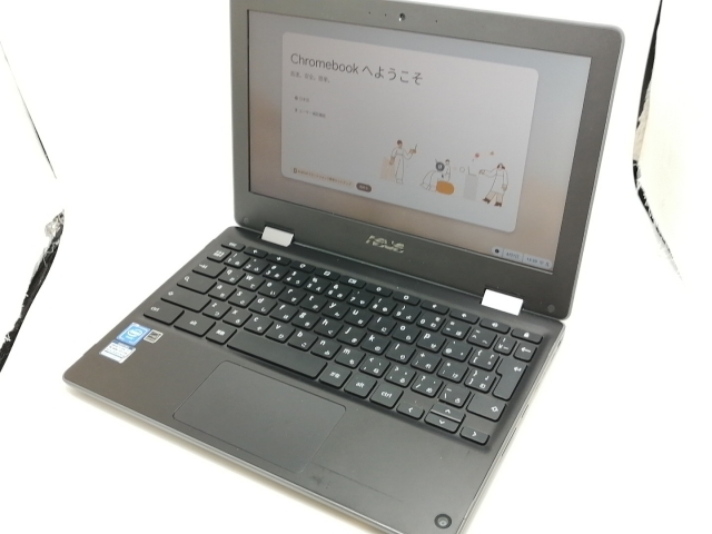 中古】ASUS Chromebook Flip C214MA C214MA-BU0029 ダークグレー