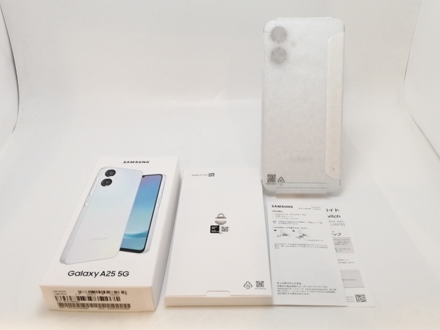 【未使用】SAMSUNG 楽天モバイル 【SIMフリー】 Galaxy A25 5G ライトブルー 4GB 64GB【千葉】保証期間３ヶ月_2