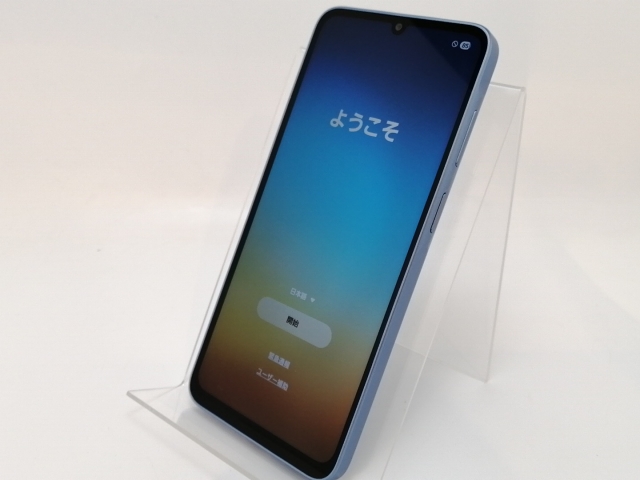 【中古】SAMSUNG UQmobile 【SIMフリー】 Galaxy A25 5G ブルー 4GB 64GB SCG33【津田沼】保証期間１ヶ月【ランクA】_1