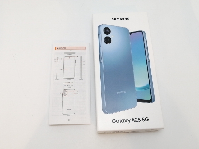 【中古】SAMSUNG UQmobile 【SIMフリー】 Galaxy A25 5G ブルー 4GB 64GB SCG33【津田沼】保証期間１ヶ月【ランクA】_7