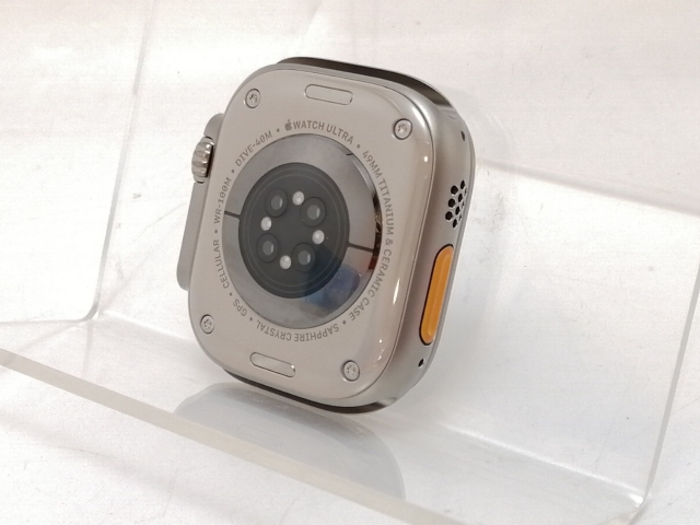 【中古】Apple Apple Watch Ultra3 49mm Cellular ナチュラルチタニウムケース/ライトブルーアルパインループM MEWM4J/A【津田沼】保証期間１ヶ月【ランクA】_1