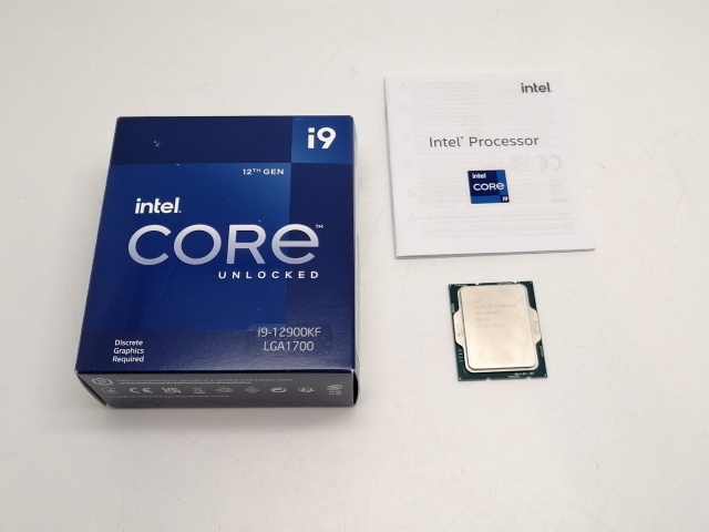 中古】Intel Core i9-12900KF(3.2GHz) Box LGA1700/16C(P:8C/E