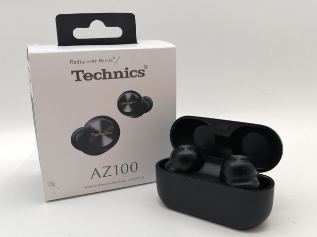 【中古】Panasonic Technics EAH-AZ100-K [ブラック]【津田沼】保証期間１ヶ月【ランクA】