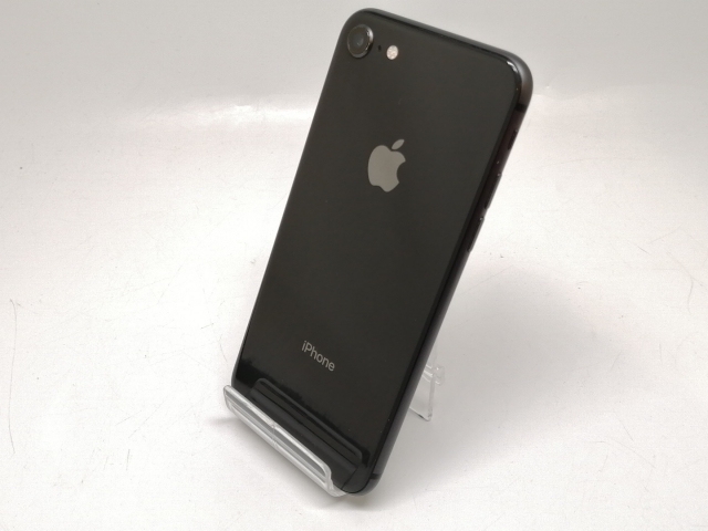 iPhone 8 Space Gray 64G 新品 au simロック解除保証 APPLE 〔中古