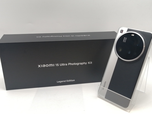 【中古】Xiaomi 国内版【SIMフリー】 Xiaomi 15 Ultra (フォトグラフィーキット付き) シルバークローム 16GB 512GB【秋葉3号】保証期間１ヶ月【ランクA】