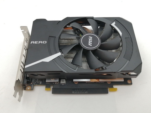 【中古】MSI GeForce GTX 1660 SUPER AERO ITX OC GTX1660Super/6GB(GDDR6)/PCI-E【津田沼】言いはなつ継続期間１週