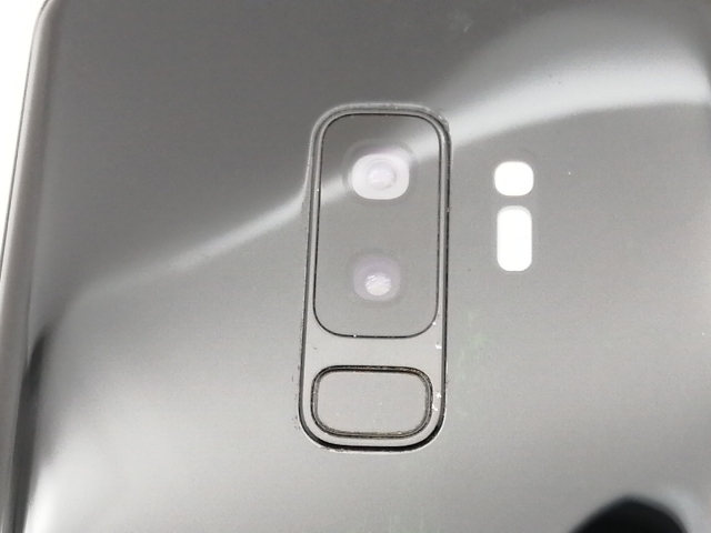 【中古】SAMSUNG au 【SIMロック解除済み】 Galaxy S9+ SCV39 ミッドナイト ブラック【津田沼】保証期間１ヶ月【ランクC】_6