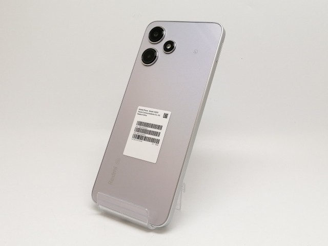 【中古】Xiaomi UQmobile 【SIMフリー】 Redmi 12 5G 4GB 128GB ポーラーシルバー XIG03【津田沼】保証期間３ヶ月【ランクA】の通販は