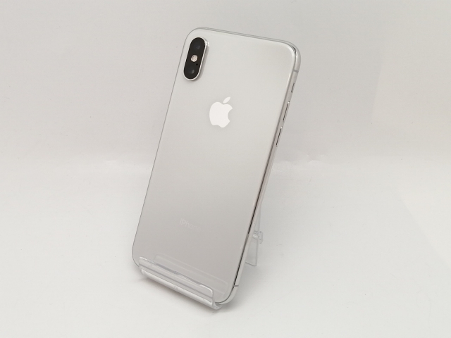 中古】Apple au 【SIMロック解除済み】 iPhone XS 64GB シルバー 