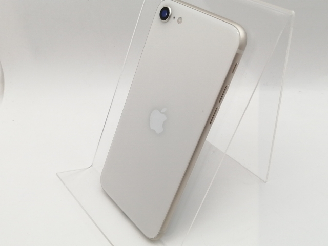 Apple iPhone SE（第3世代） 128GB スターライト Softbank 白ロム 動作 