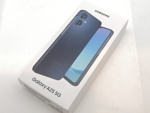 【未使用】SAMSUNG docomo 【SIMフリー】 Galaxy A25 5G ブラック 4GB 64GB SC-53F【津田沼】保証期間３ヶ月