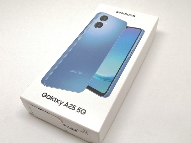 未使用】SAMSUNG UQmobile 【SIMフリー】 Galaxy A25 5G ブルー