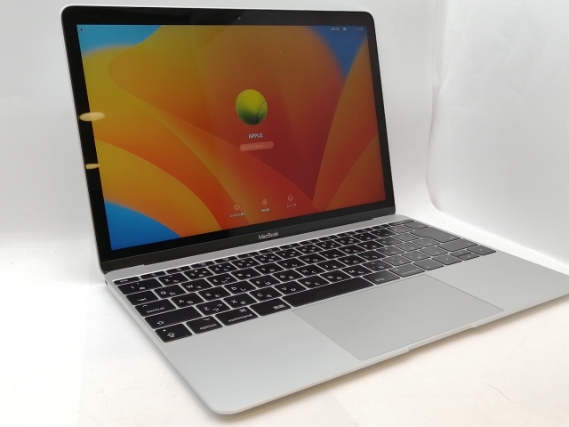 【中古】Apple MacBook 12インチ Corei5:1.3GHz 512GB シルバー MNYJ2J/A (Mid 2017)【津田沼】保証期間１ヶ月【ランクC】