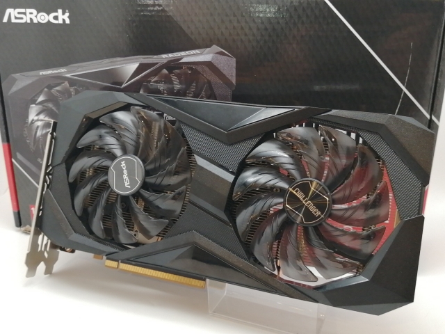 【中古】ASRock Radeon RX 6600 Challenger D 8GB （RX6600 CLD 8G）RX6600/8GB(GDDR6)【津田沼】保証期間１週間