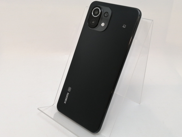 【中古】Xiaomi 国内版 【SIMフリー】 Mi 11 Lite 5G トリュフブラック 6GB 128GB M2101K9R【津田沼】保証期間１ヶ月【ランクB】