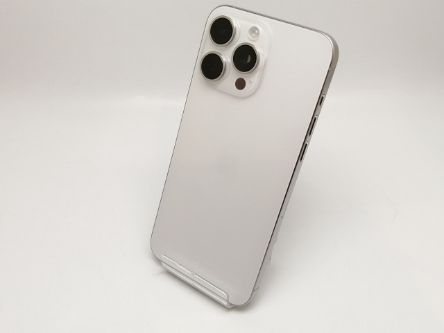早く買お 未使用 iPhone 15 Pro Max ホワイトチタニウム 256 GB 【公式