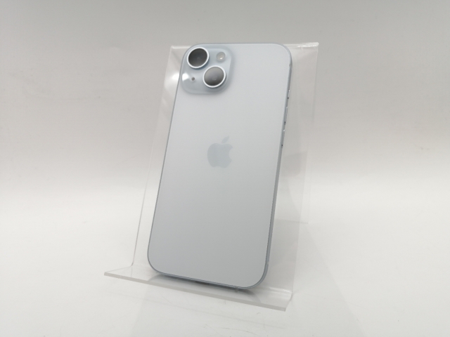 【中古】Apple docomo 【SIMフリー】 iPhone 15 128GB ブルー MTML3J/A【津田沼】保証期間１ヶ月【ランクA】