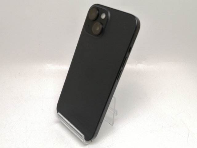 中古】Apple 国内版 【SIMフリー】 iPhone 15 128GB ブラック MTMH3J/A