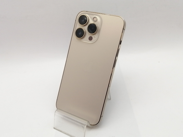 【中古】Apple 国内版 【SIMフリー】 iPhone 13 Pro 256GB ゴールド MLUQ3J/A【津田沼】保証期間１ヶ月【ランクA】