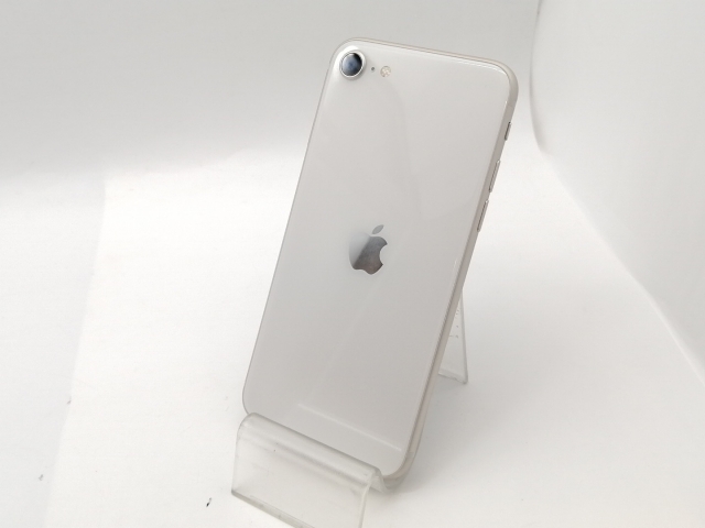 【中古】Apple SoftBank 【SIMフリー】 iPhone SE（第3世代） 64GB スターライト MMYD3J/A【津田沼】保証期間１ヶ月【ランクA】