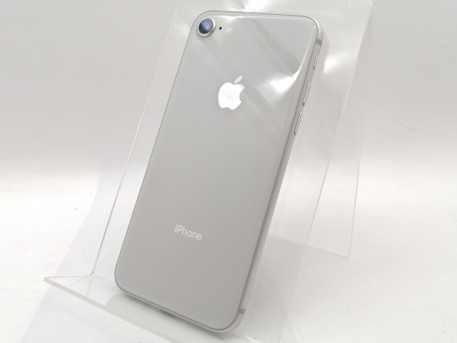 【中古】Apple docomo 【SIMロック解除済み】 iPhone 8 64GB シルバー MQ792J/A【津田沼】保証期間１ヶ月【ランクB】