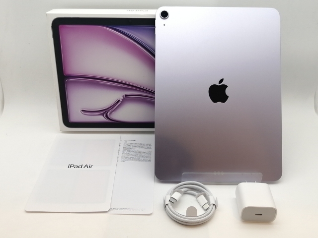 【中古】Apple 【Wi-Fi】 11インチ iPad Air（M3/2025) 128GB パープル MCA04J/A【津田沼】保証期間１ヶ月【ランクA】