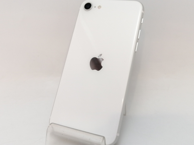 【中古】Apple SoftBank 【SIMロック解除済み】 iPhone SE（第2世代） 64GB ホワイト MX9T2J/A【津田沼】保証期間１ヶ月【ランクC】