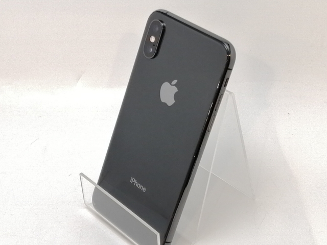 中古】Apple au 【SIMロック解除済み】 iPhone XS 64GB スペースグレイ