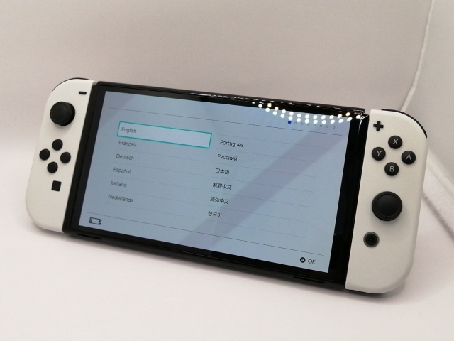 中古】Nintendo Switch 本体 Joy-Con(L) ネオンブルー/(R) ネオン