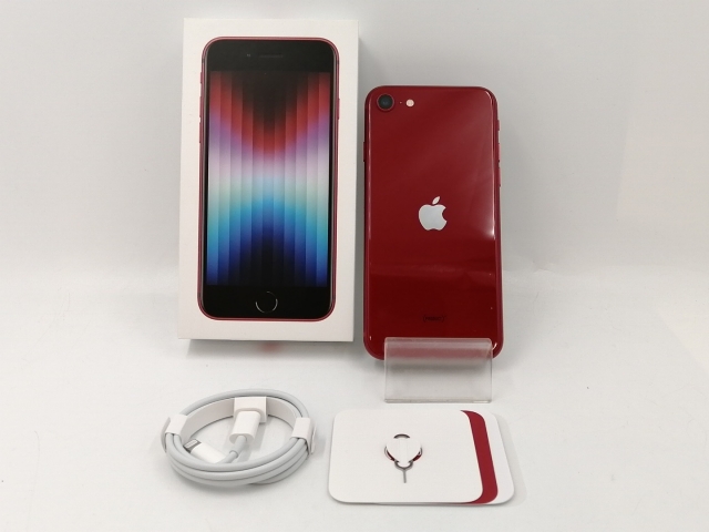 【中古】Apple docomo 【SIMフリー】 iPhone SE（第3世代） 64GB (PRODUCT)RED MMYE3J/A【津田沼】保証期間１ヶ月【ランクA】_7