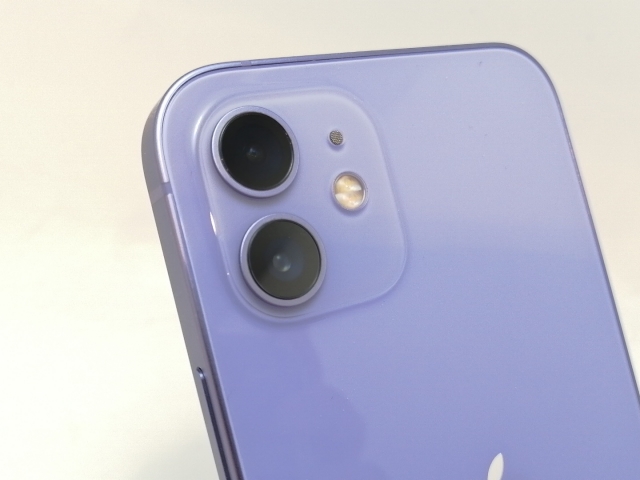 【中古】Apple au 【SIMロック解除済み】 iPhone 12 64GB パープル MJNH3J/A【津田沼】保証期間１ヶ月【ランクB】_6