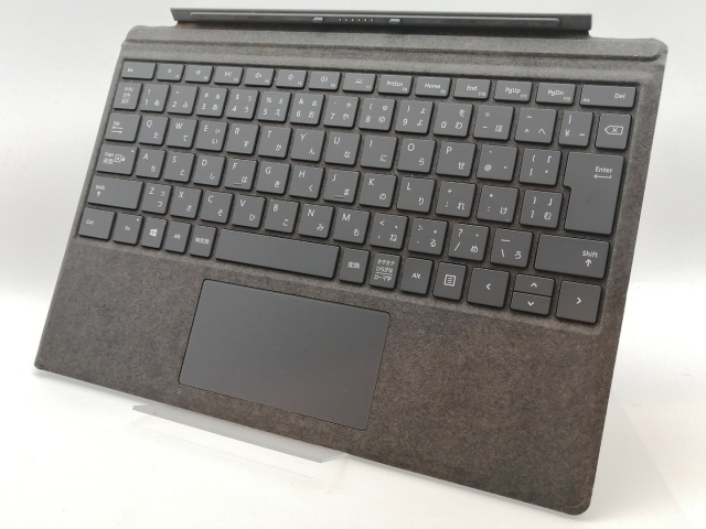 【中古】Microsoft Surface Pro Signature タイプ カバー FFP-00159 (Pro3/Pro4/Pro/Pro6/Pro7/Pro7+用) プラチナ【津田沼】保証期間１週間