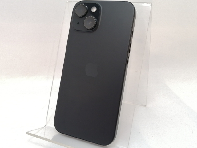 中古】Apple docomo 【SIMフリー】 iPhone 15 128GB ブラック MTMH3J/A 
