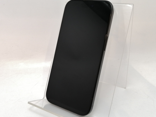 中古】Apple docomo 【SIMフリー】 iPhone 15 128GB ブラック MTMH3J/A 