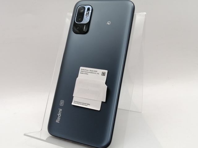 【中古】Xiaomi au 【SIMフリー】 Redmi Note 10 JE グラファイトグレー 4GB 64GB XIG02【津田沼】保証期間１ヶ月【ランクA】