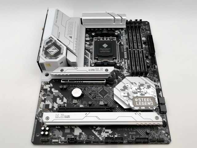 【中古】ASRock B650E Steel Legend WiFi B650E/AM5/2.5GbitLAN/ATX【津田沼】保証期間１週間