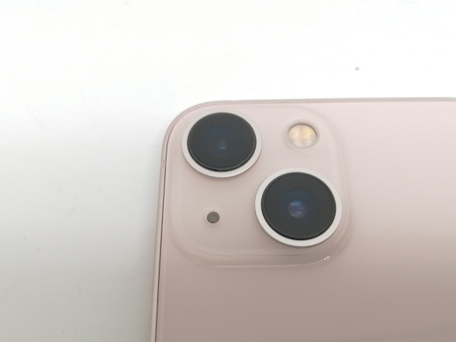 【中古】Apple 国内版 【SIMフリー】 iPhone 13 mini 128GB ピンク MLJF3J/A【津田沼】保証期間１ヶ月【ランクC】