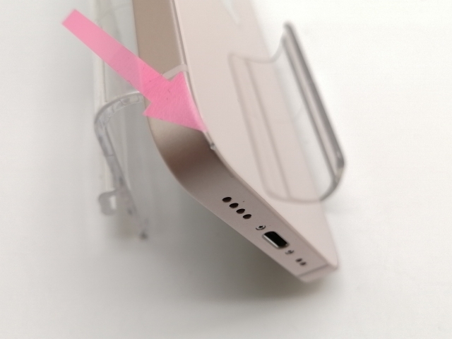 【中古】Apple 国内版 【SIMフリー】 iPhone 13 mini 128GB ピンク MLJF3J/A【津田沼】保証期間１ヶ月【ランクC】