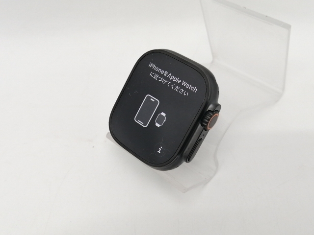 【中古】Apple Apple Watch Ultra3 49mm Cellular ブラックチタニウムケース/ブラックチタニウムミラネーゼループL MF1T4J/A【川越クレアモール】保証期間１ヶ月【ランクA】